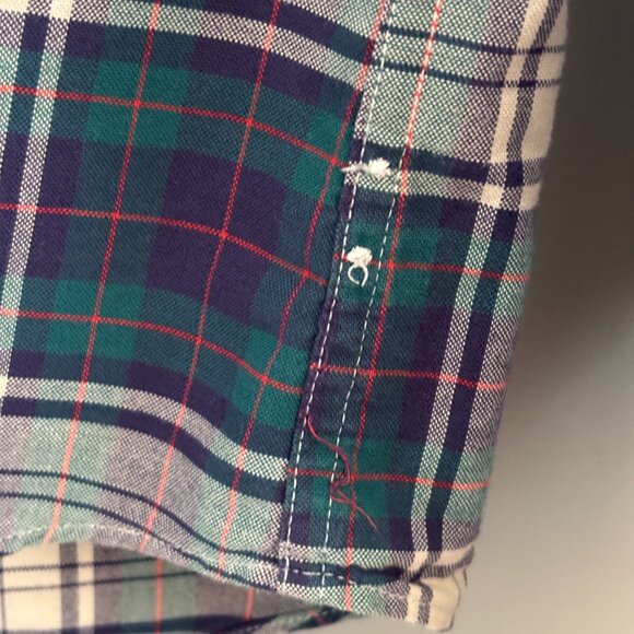 J.Crew Organic Plaid Button Down - Picture 9 of 9